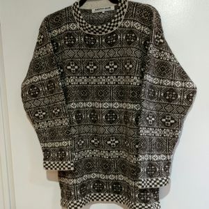Fair isle style pullover by Judith Glue
